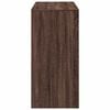 vidaXL Bar Table Brown Oak 102x50x103.5 cm Engineered Wood