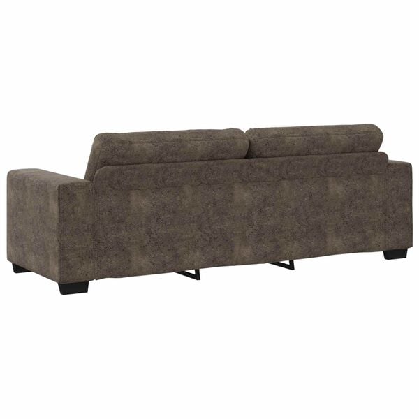 vidaXL Sofa 180cm Dark Grey Fabric