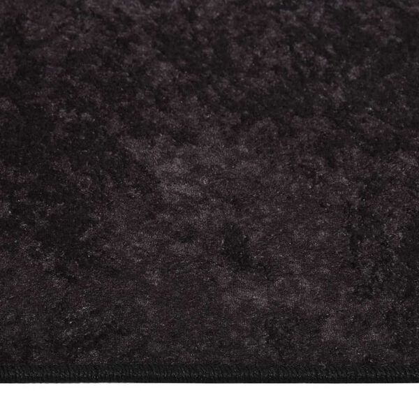 vidaXL Rug Washable 160x230 cm Anthracite