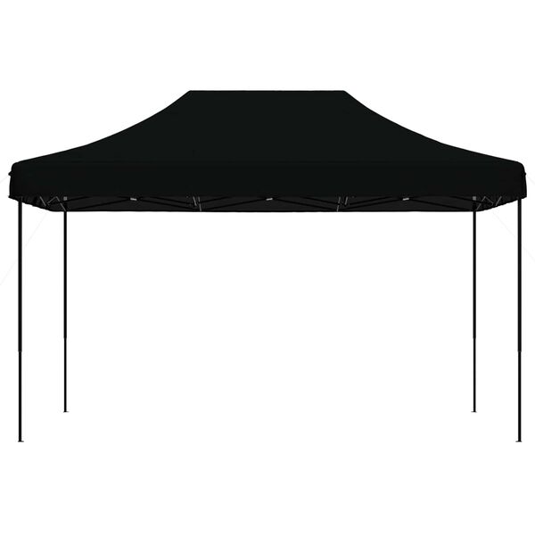 vidaXL Party Tent Folding Black 292 x 440 x 315 cm Oxford Fabric