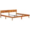vidaXL Bed Frame without Mattress Solid Wood 200x200cm