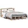 vidaXL Bed Frame without Mattress 140x190 cm Solid Wood Pine
