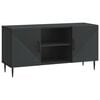 vidaXL TV Cabinet Black 102 x 34.5 x 50 cm Engineered Wood
