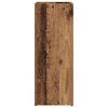 vidaXL Umbrella Stand Old Wood 25 x 24.5 x 64 cm Engineered Wood