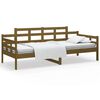 vidaXL Day Bed without Mattress Honey Brown Solid Wood Pine 90x200 cm