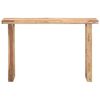 vidaXL Console Table 118x40x76 cm Solid Acacia Wood