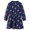 vidaXL Kids' Dress Navy Blue 116