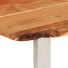 vidaXL Dining Table 180x90x76 cm Solid Acacia Wood