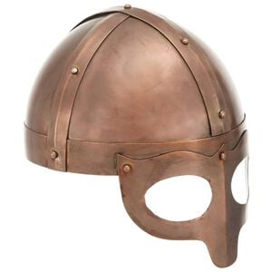 vidaXL Viking Helmet Antique Replica LARP Copper Steel