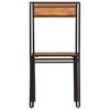 vidaXL Dining Chairs 4 pcs Solid Acacia Wood