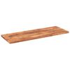 vidaXL Table Top 140x50x2.5 cm Rectangular Solid Wood Acacia