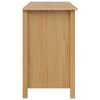 vidaXL Desk with Drawers with Drawer Hill Honey Brown 100 x 45 x 74 cm