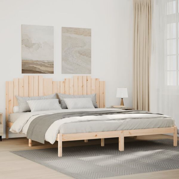 vidaXL Extra Long Bed Frame without Mattress 180x210 cm Solid Wood