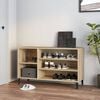 vidaXL Shoe Cabinet Sonoma Oak 102x36x60 cm Engineered Wood