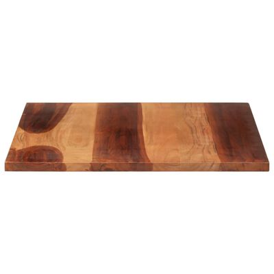 vidaXL Table Top Solid Wood Acacia 25-27 mm 70x80 cm