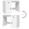 vidaXL Desk White 100x49x75 cm Engineered Wood
