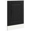 vidaXL Dishwasher Panel Kalmar Black Oak 45 x 1.5 x 57 cm