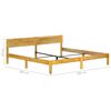 vidaXL Bed Frame without Mattress Solid Mango Wood 200 cm