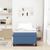 vidaXL Bed Frame Blue 80 x 200 cm Corduroy fabric