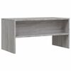 vidaXL TV Cabinet Grey Sonoma 80x40x40 cm Engineered Wood