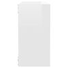 vidaXL Wall Cube Shelves 2 pcs High Gloss White 30x15x30 cm