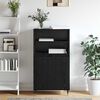 vidaXL Highboard Black 60 x 36 x 110 cm Engineered wood