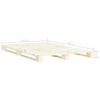 vidaXL Pallet Bed Frame without Mattress 180x200 cm Super King Solid Wood Pine