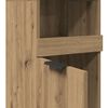 vidaXL Bathroom Cabinet Artisan Oak 32x34x188.5 cm Engineered Wood