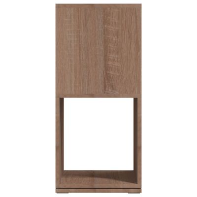 vidaXL Rotating Cabinet Sonoma Oak 34.5x34.5x147.5 cm Engineered Wood