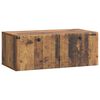 vidaXL Wall-Mounted TV Cabinet 78.5 x 41 x 30 cm Old Wood