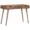 vidaXL Dressing Table 112x45x76 cm Solid Mango Wood
