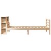 vidaXL Bookcase Bed without Mattress 100x200 cm Solid Wood Pine