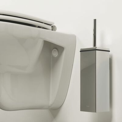 Tiger Toilet Brush and Holder Items Chrome 282430346