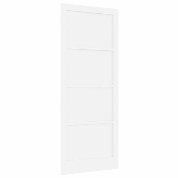 vidaXL Interior Door ORKDAL White 93 x 232 cm Plywood
