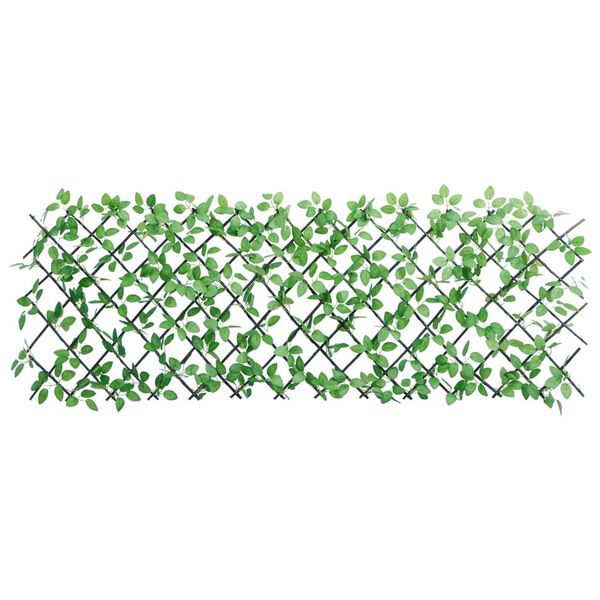 vidaXL Artificial Ivy Trellis Expandable 5 pcs Green 180x65 cm