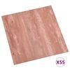 vidaXL Self-adhesive Flooring Planks 55 pcs PVC 5.11 m² Red