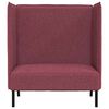 vidaXL Highback Sofa Wine red 109 x 56 x 121 cm Fabric