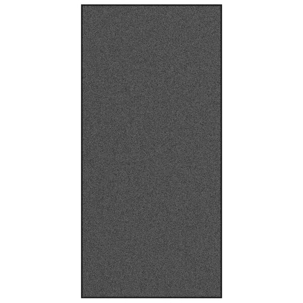 vidaXL Doormat Anthracite and Black 120 x 250 cm Polyamide and PVC
