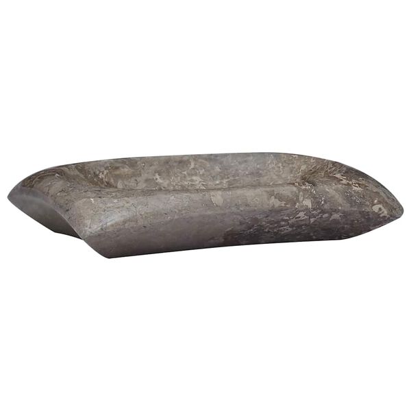 vidaXL Sink Grey 50x35x10 cm Marble