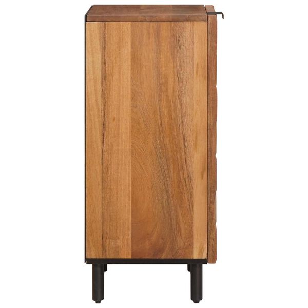 vidaXL Sideboard Acacia Brown Finish 40 x 33 x 75 cm Solid Mango Wood
