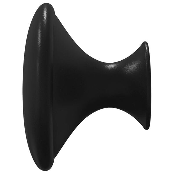 vidaXL Handle 2 pcs Black &Oslash;30 mm Aluminium