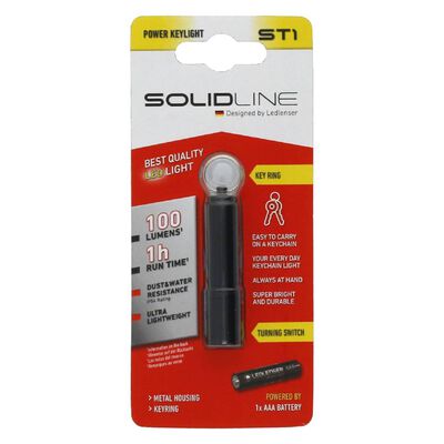 SOLIDLINE Key Chain Lamp with Key Ring ST1 100 lm