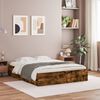vidaXL Bed Frame with Drawers without Mattress Smoked Oak 140x190 cm