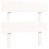 vidaXL Senior Bed without Mattress White Single Solid Wood