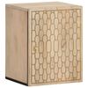 vidaXL Bathroom Wall Cabinet 38x33x48 cm Solid Wood Mango