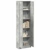 vidaXL Wardrobe Concrete Grey 55 x 25 x 189 cm Engineered Wood