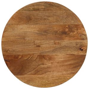 vidaXL Table Top &Oslash; 60x3.8 cm Round Solid Wood Mango