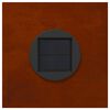 vidaXL Solar LED Pathway Light 2 pcs Corten Steel Corten Steel