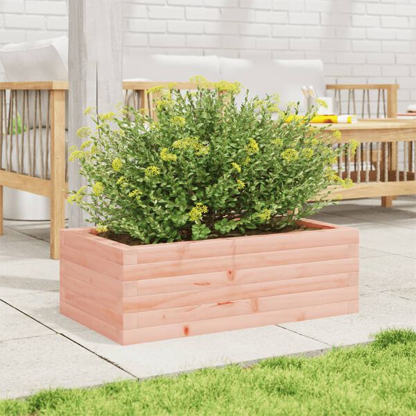 vidaXL Garden Planter 70x40x23 cm Solid Wood Douglas