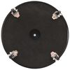vidaXL Parasol Base Black Concrete Round 25 kg